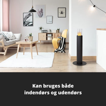 Biopejs der varmer og skaber levende flammer indendørs fra Flamora