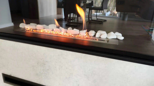 Glød - og Gnistrende Pejsfibre - Flamora